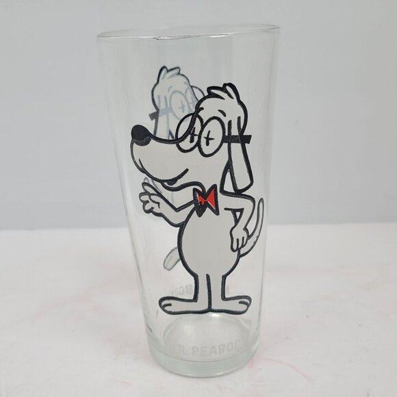 Vintage P.A.T. Ward 1970's Mr. Peabody Pepsi Collector Series Glass - Picture 3 of 8